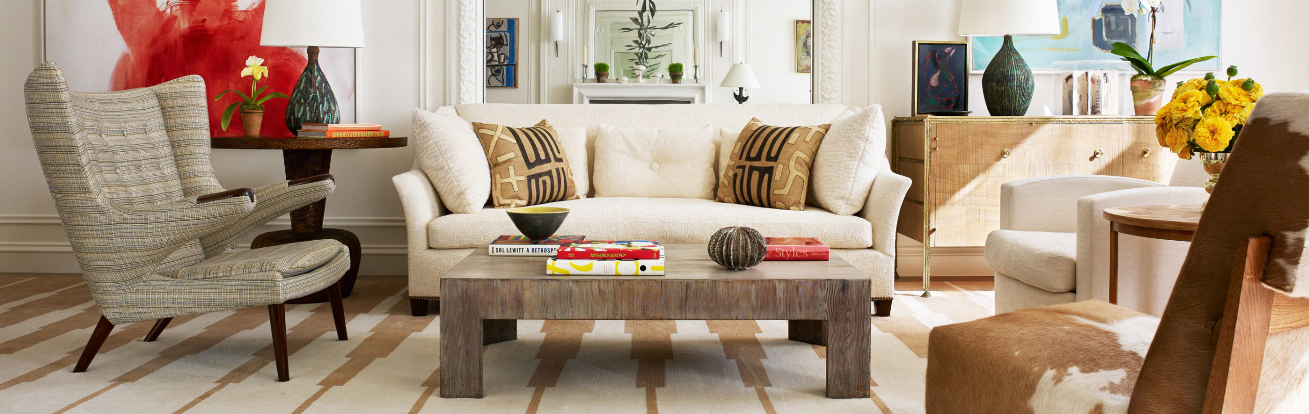 A 1stDibs official visual suggesting expert help for hard-to-find design pieces
