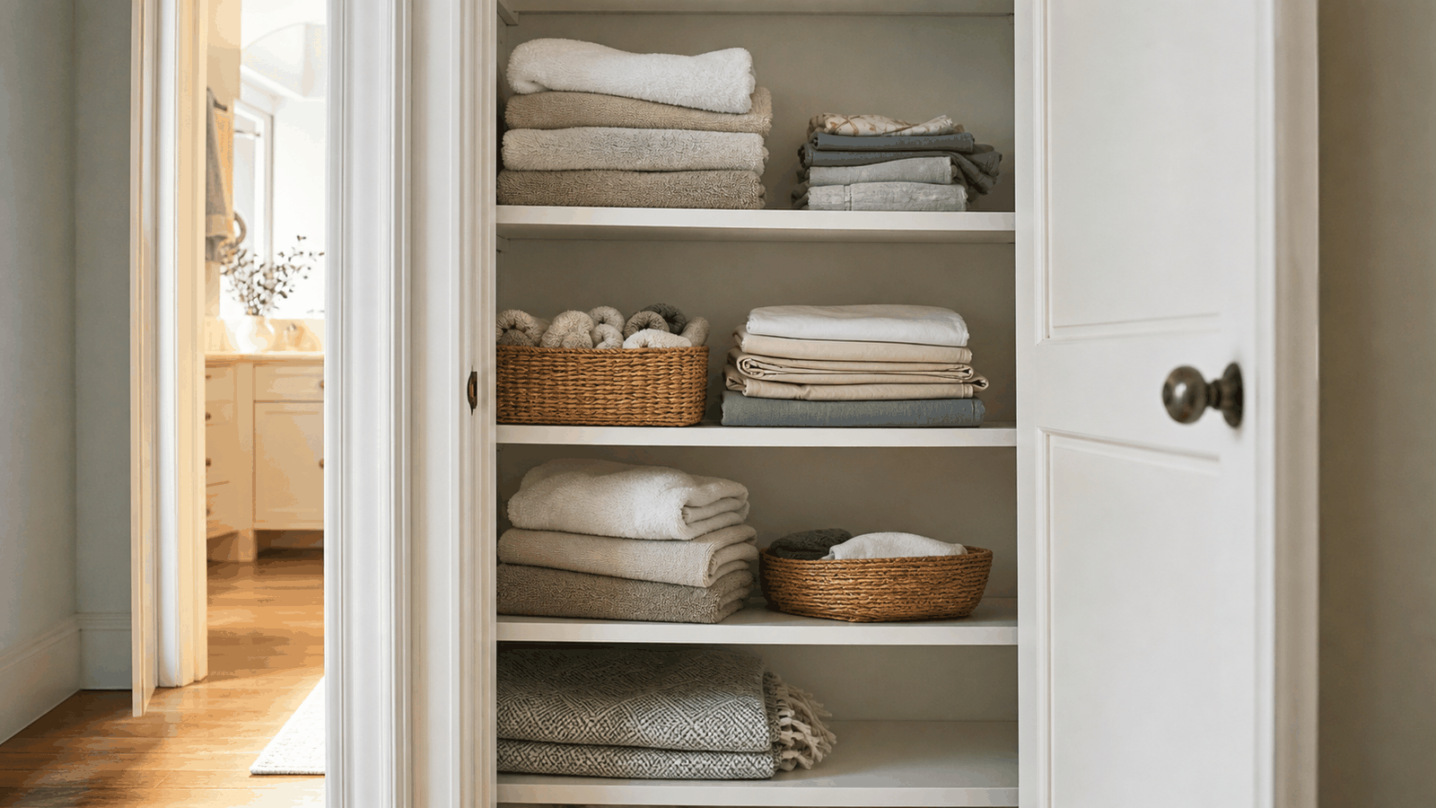 Linen Closet Organization Ideas That Stay Useful After Laundry Day